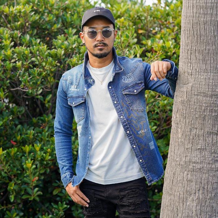 Áo sơ mi denim 240300730120012