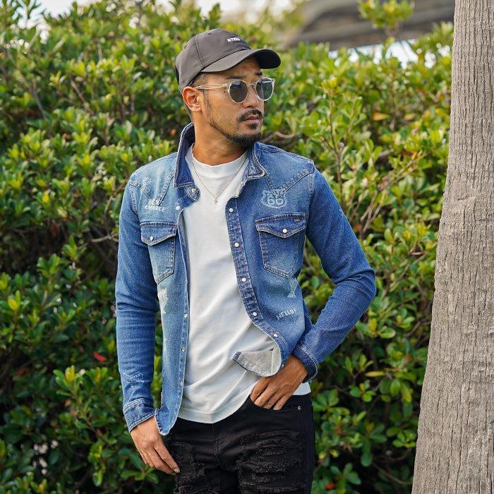 Áo sơ mi denim 240300730120012