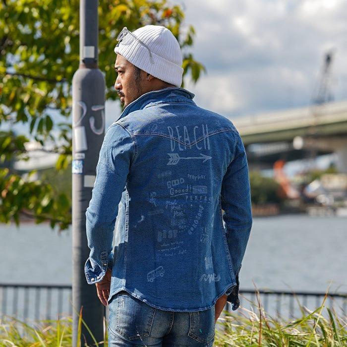 Áo sơ mi denim 240300730120012