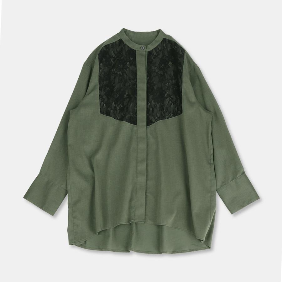 Áo sơ mi phối ren /FR01