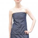 Áo quây denim /2402F01006