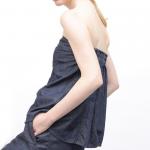 Áo quây denim /2402F01006