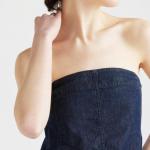 Áo quây denim /2402F01006