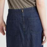 Chân váy denim /2402F03002